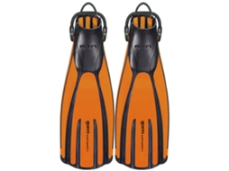 Barbatanas Megulho Plana Avanti Quattro Plus Laranja EU 38-43 MARES