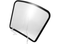 Protetor estático de para-brisa com suporte para película para portas de carro