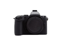 Capa Protetora Lurelia Para Nikon Z50ii, Silicone Macio, Cor Preta