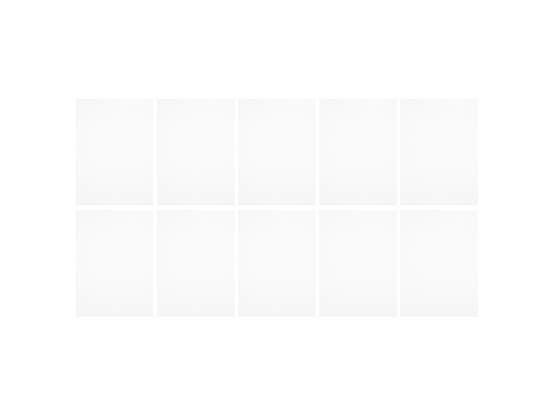 10 Lâminas De Película Termorretrátil Semitransparente Esmerilhada De 0,2 Mm, Para Pintura Manual (2029)