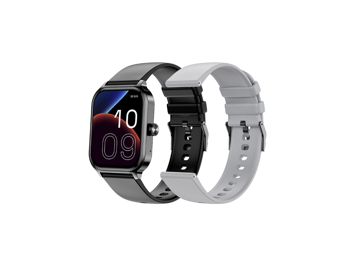 Smartwatch Spc Smartee Duo 3 Com Ecrã Amoled 1,93”, Chamadas Bluetooth, Preto/cinzento