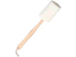 Escova De Banho Gatuida Madeira Bucha Natural Com Cabo Longo, Esfoliante, 2 Peças, Espuma Rica E Pele Macia, Esfoliante