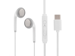 Fones de Ouvido Intra auriculares LAXISCREED Type c com Microfone