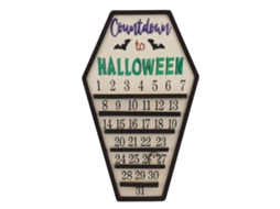 Calendário de Halloween Reutilizável com Indicação de Dias LAXISCREED