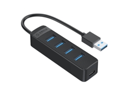Adaptador USB Orico Twu3 para 4 hubs USB 3.0 (preto)