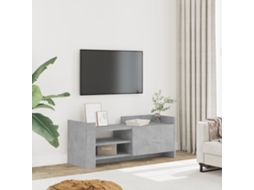 Vidaxl Móvel P/ Tv 100x35x40cm Madeira Processada Cinzento Cimento