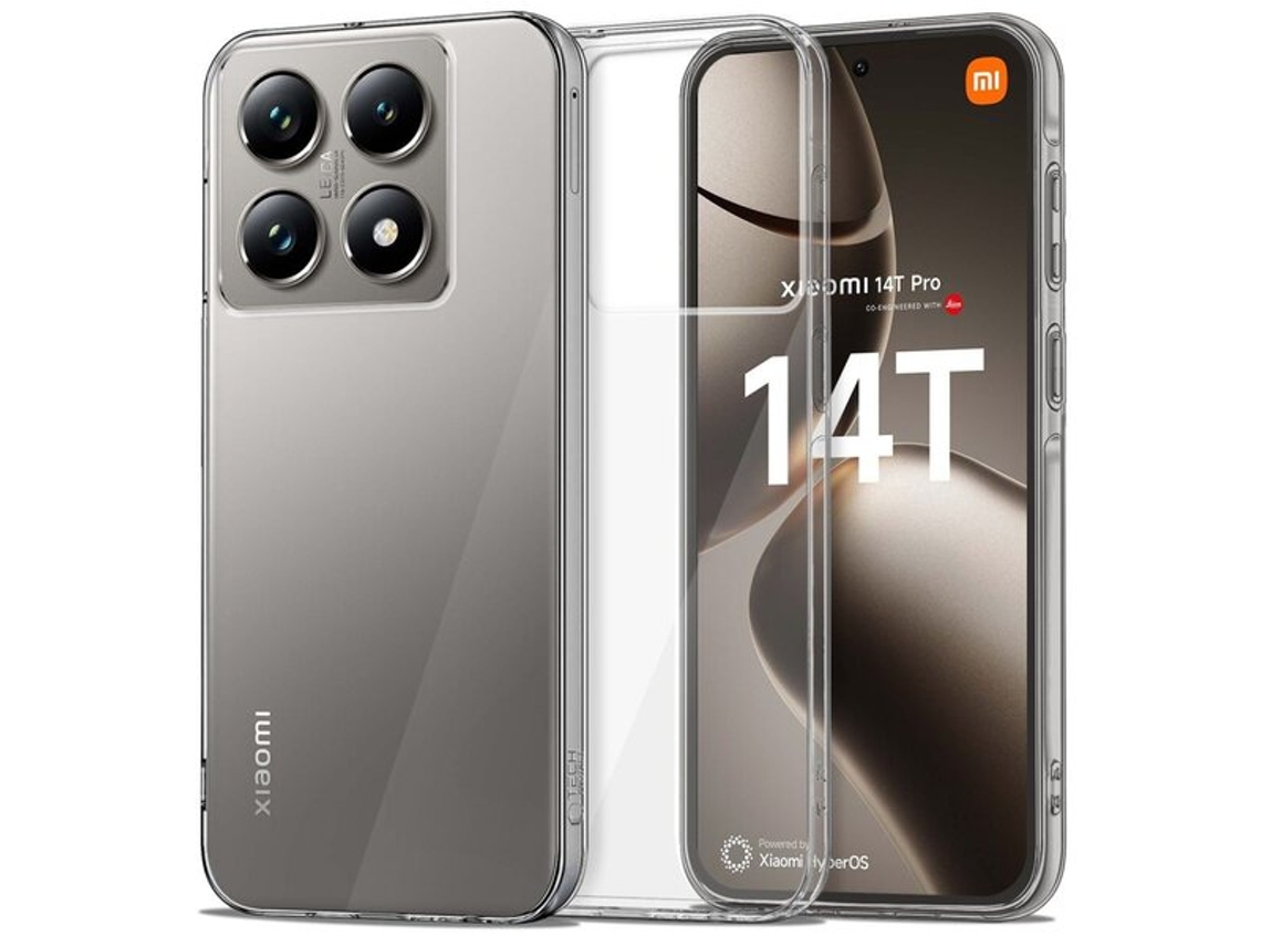 Capa Tech-protect Flexair Hybrid Xiaomi 14t Pro Transparentevayotoy