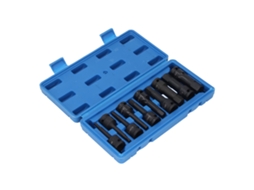 10 Peças De Brocas Com Cabeça Hexagonal De Aço Cr-mo 1/2 Polegada Conjunto De Brocas Para Chave Neumática E De Impacto