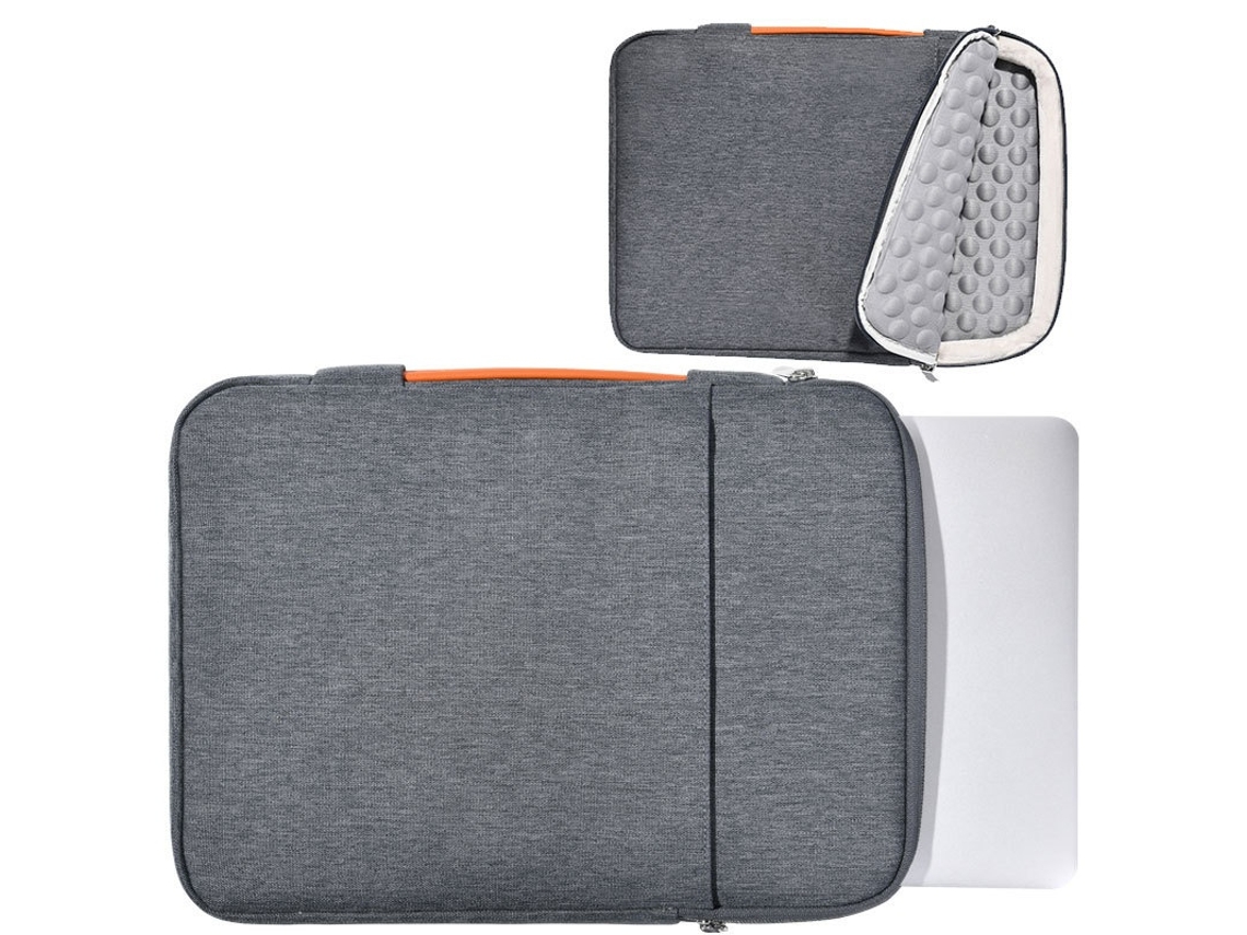 Bolsa Para Portátil Lurelia, Compatível Com Portáteis/tablets Até 17,3", Cinza, Proteção Antiquedas