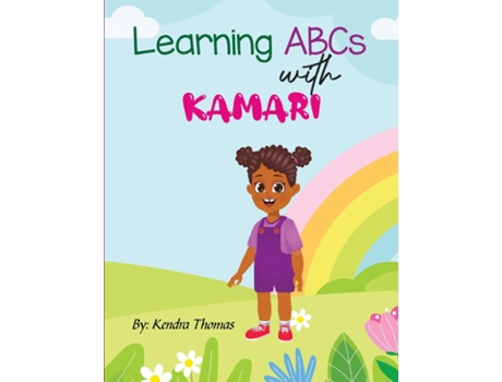 Livro Learning ABCs with Kamari de Kendra Thomas (Inglês)