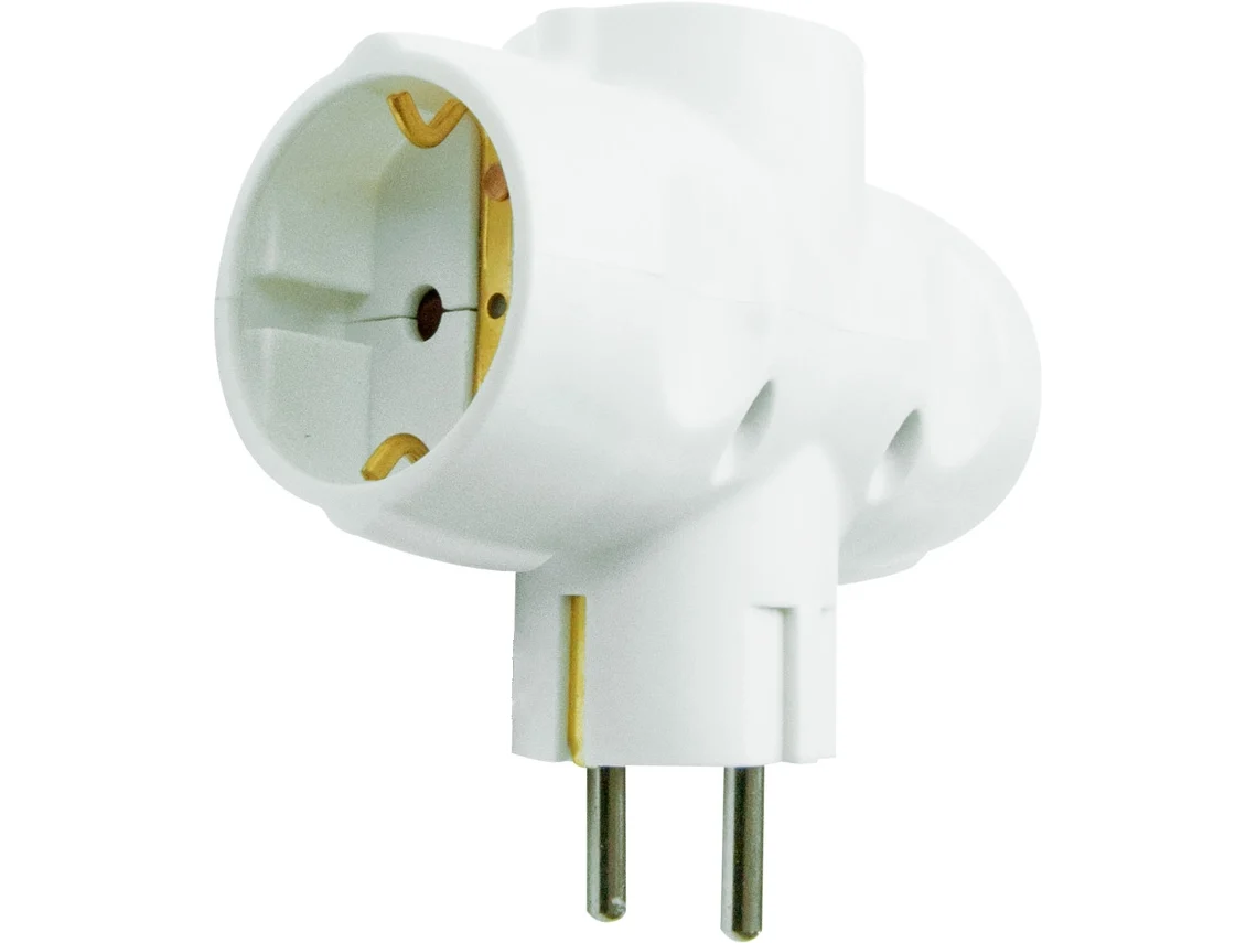 Adaptador GARZA 430001 (3 Tomadas)