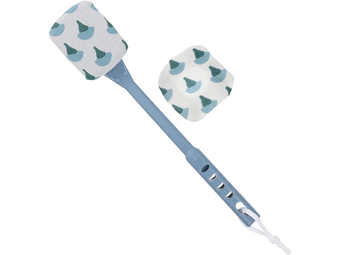 Gatuida Body Bath Accessory, Body Brush And Cleansing Sponge, Long Cable, Esfoliative, For Bath And Circulation