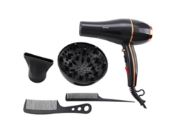 Secador de Cabelo Abs de Engrenagens Modificado com Difusor e Concentrador para Uso Doméstico 1 Conjunto TAISHENGDA