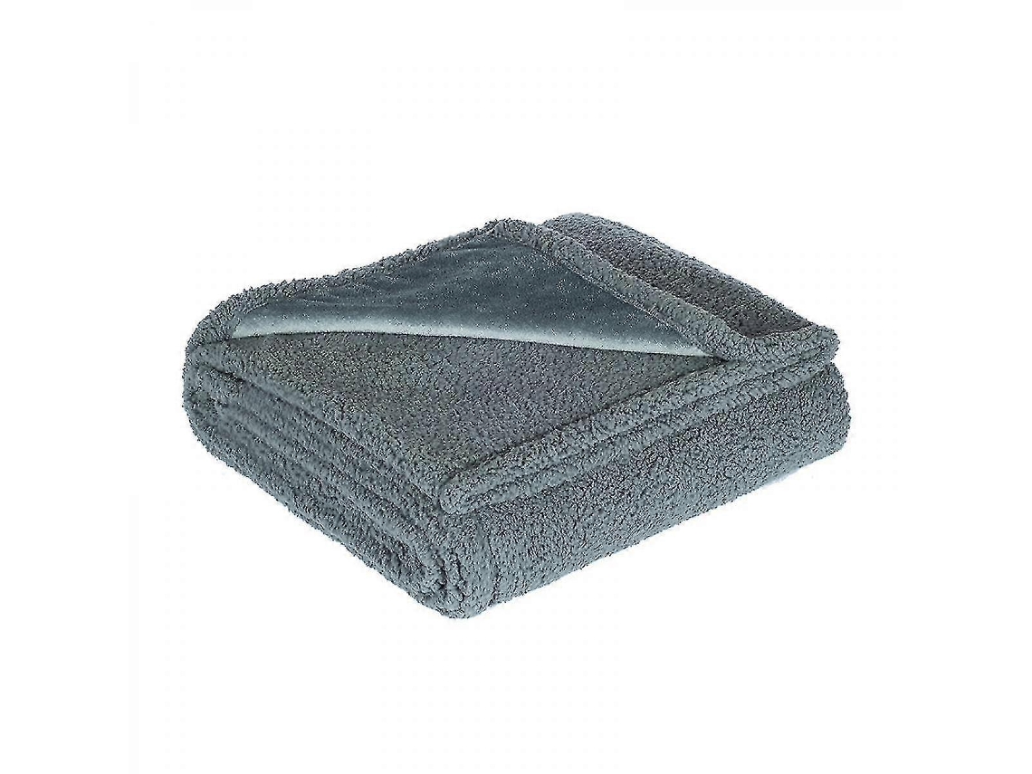 Cobertor Impermeável Love Blanket Para Casais À Prova Dágua Proteção Contra Respingos Cinza 71 100 Cm - Mm-aquaforge