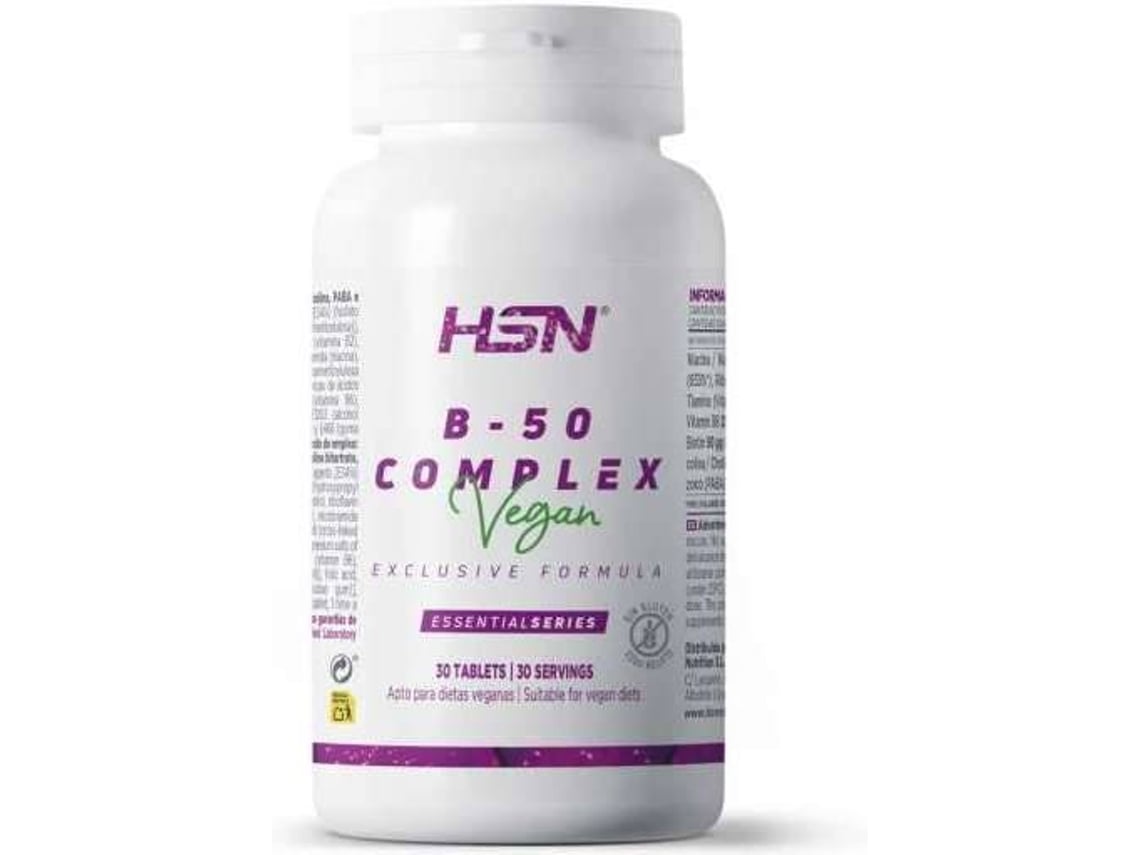 Suplemento Alimentar HSN B50 Complex (30 tablets) Worten.pt