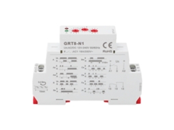 Relé de Tempo Multifuncional Ajustável 0,1s a 10 Dias com Indicador Led, Chave Timer Ac Dc 12‑240v