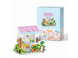 Kit de Casa de Bonecas Business em Madeira Miniatura para Natal | S/MARCA