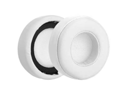 2 Peças De Almofadas De Substituição De Couro Proteico Para Beats Studio Pro, Brancas Ushion
