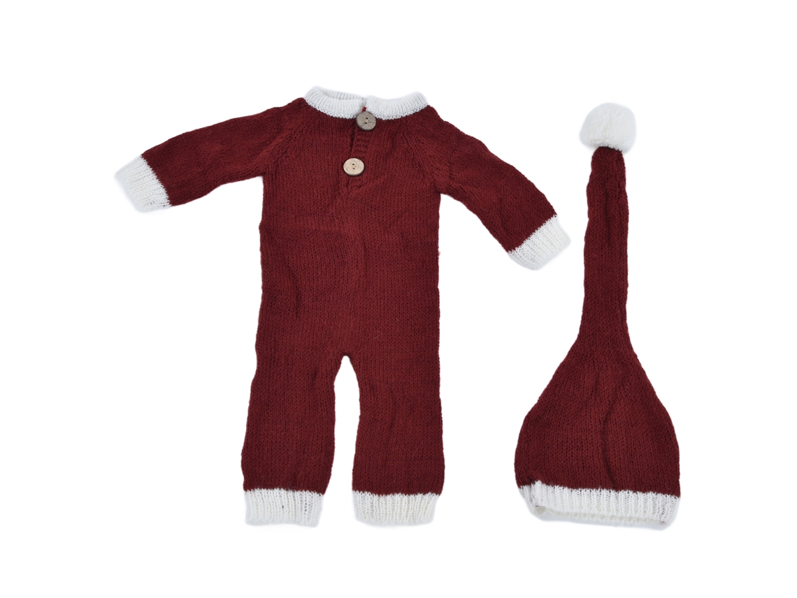 Conjunto De Acessórios Para Fotografia De Bebês: Roupa E Bonés Para Recém-nascidos E Crianças