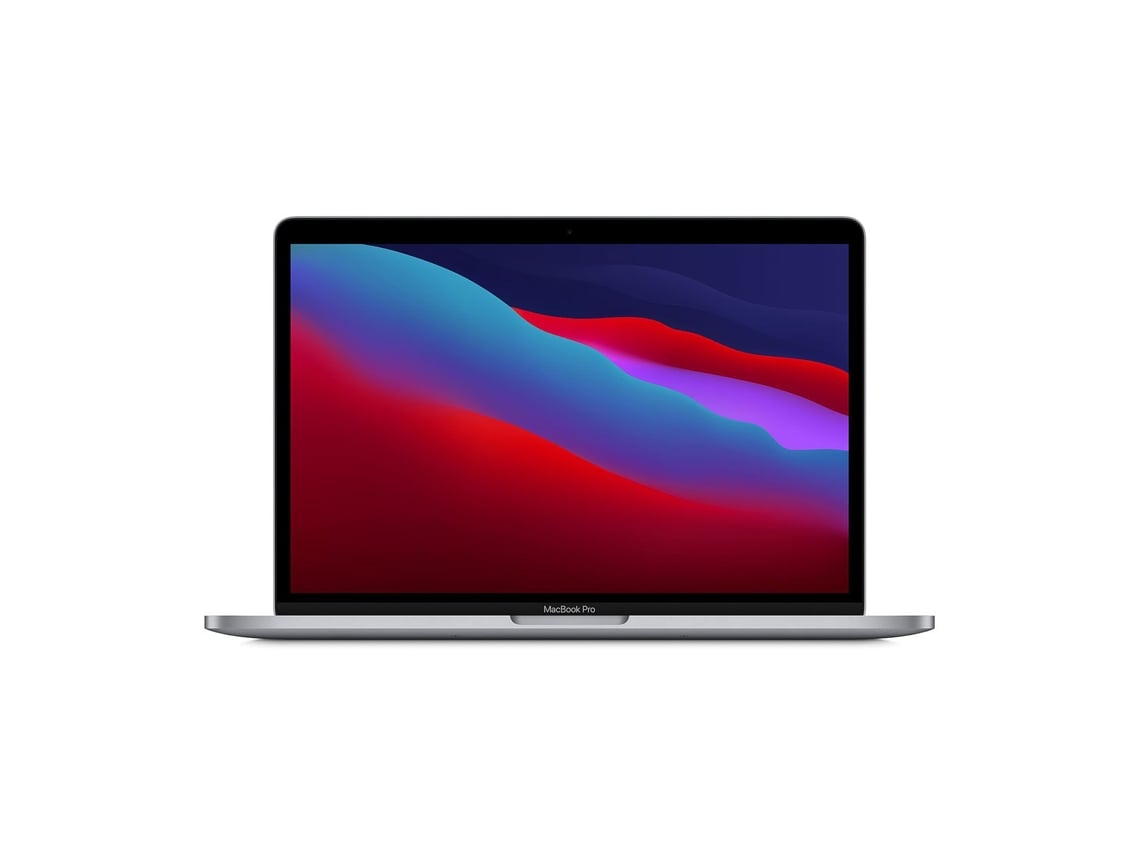 Macbook Pro 13 2020 M1 Ram 8 Go Ssd 256 Go Qwerty Us Cinzento Sideral APPLE (Recondicionado Marcas Mínimas)