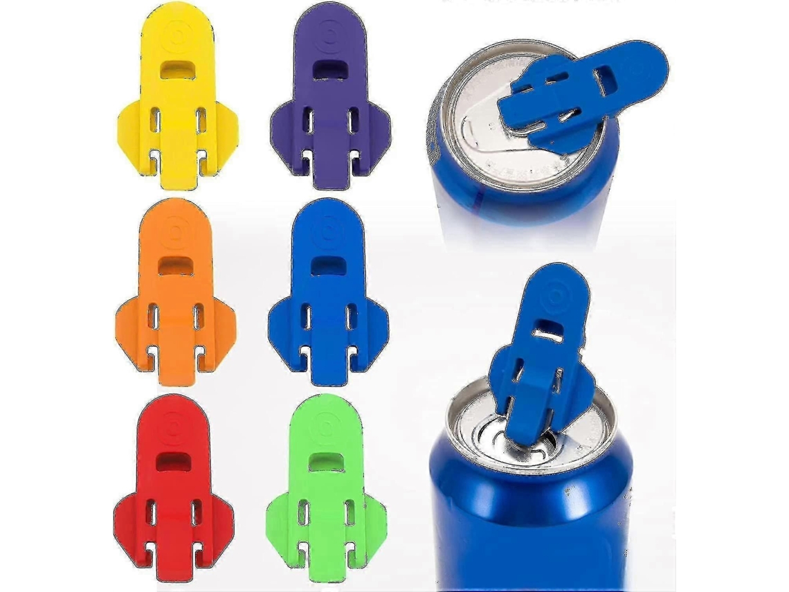 Abre-latas Colorido Com Protetor De Bebida (kit Manual)