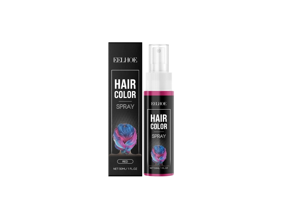 Spray de Cabelo Temporário em Vermelho para um Estilo Diário Prático LAXISCREED