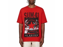 Sum 41 Red Star 13 Voices T-shirt Unisex Adults Size:l
