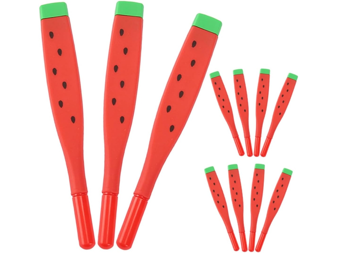 Gadpiparty Conjunto De 12 Canetas Melancia Em Formato Desenho Animado