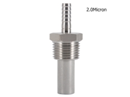 Nova Line pedra de Oxigênio Mpt 1/2" com Bico 1/4" para Homebrew Carbonatação 2 Micron Aço Inoxidável