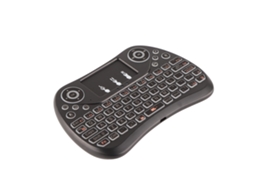 Teclado Sem Fio 2.4g, Mini Teclado Com Trackpad Para Ios, Android E Pc. -aquaforge