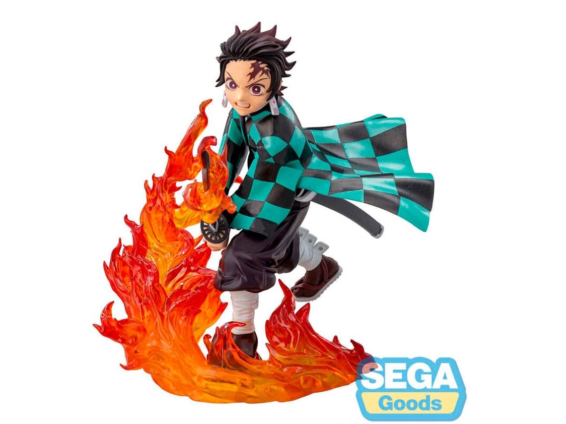 Demon Slayer Kimetsu No Yaiba Tanjiro Kamado Figura 17cm Sega Goods