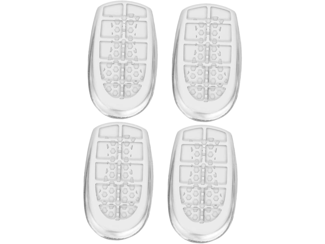 2 Pares De Protetores Calcanhar Em Gel Autoadesivos, Respiráveis E Antiderrapantes, Que Oferecem Suporte E Conforto Para