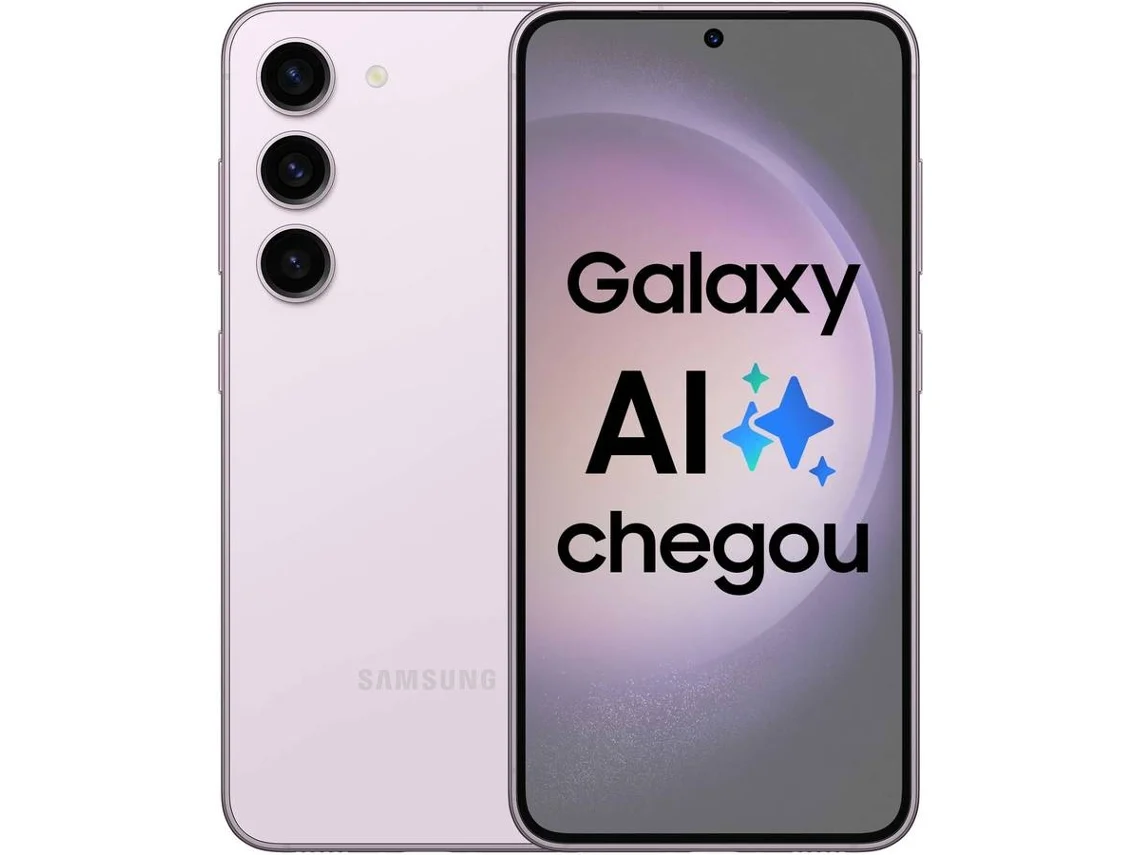 Smartphone SAMSUNG Galaxy S23 5G (6.1'' - 8 GB - 256 GB - Lavender)