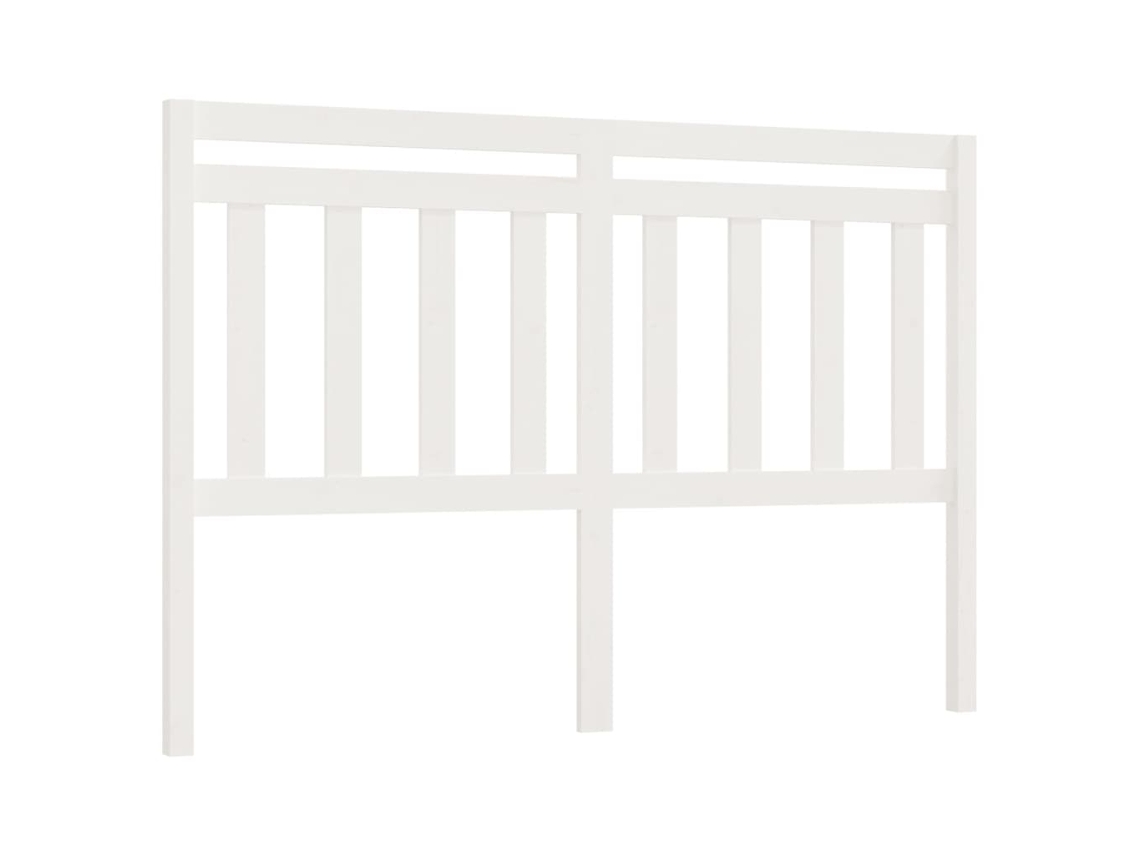 Bed Headboard, Bed Headboards Vidaxl Branco Madeira De Pinho (141 X 100 Cm)