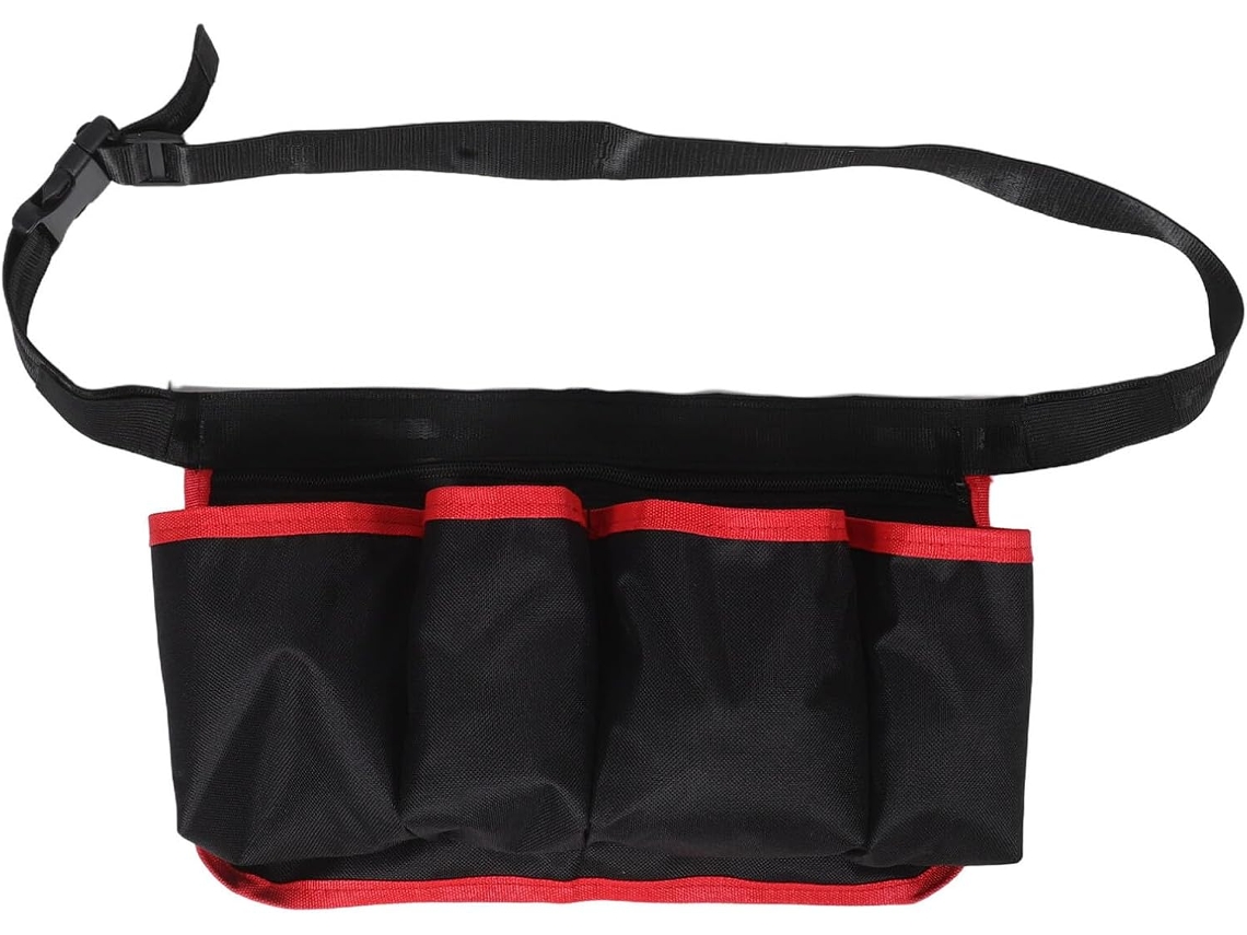 Cinto De Ferramentas Impermeável Com Vários Bolsos, Alta Capacidade E Bolso Com Zíper Estendido.
