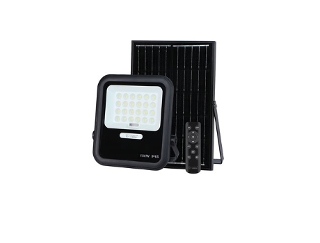 Miloha Projetor Solar Led 6w 6500k Ip65 Preto Gsc