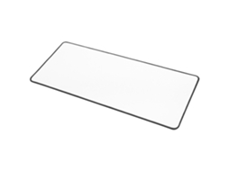 Mousepad Branco 70x30 Cm Gamer Brilvibera