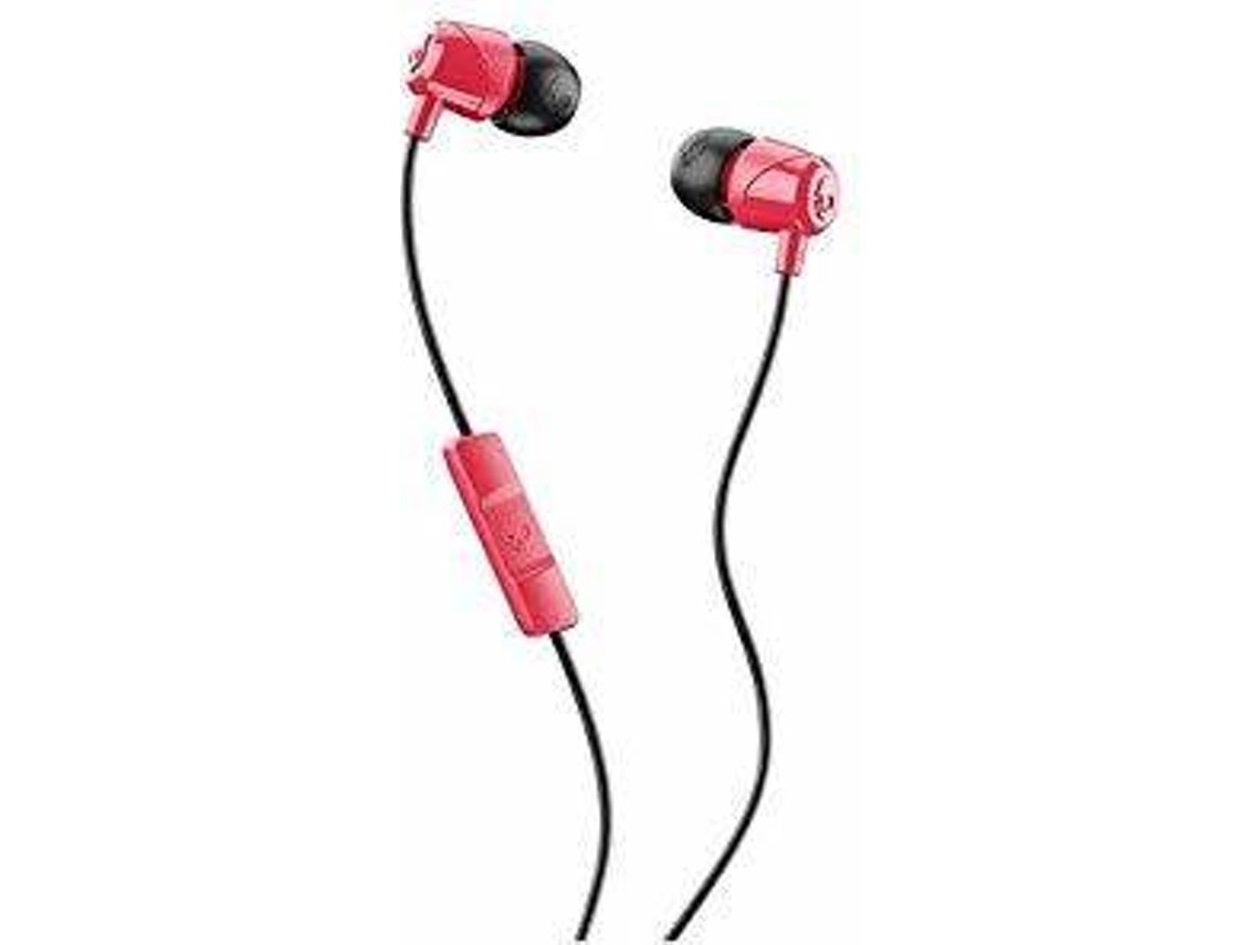 Auriculares com Fio SKULLCANDY Jib (In Ear - Microfone - Noise Canceling - Rosa)