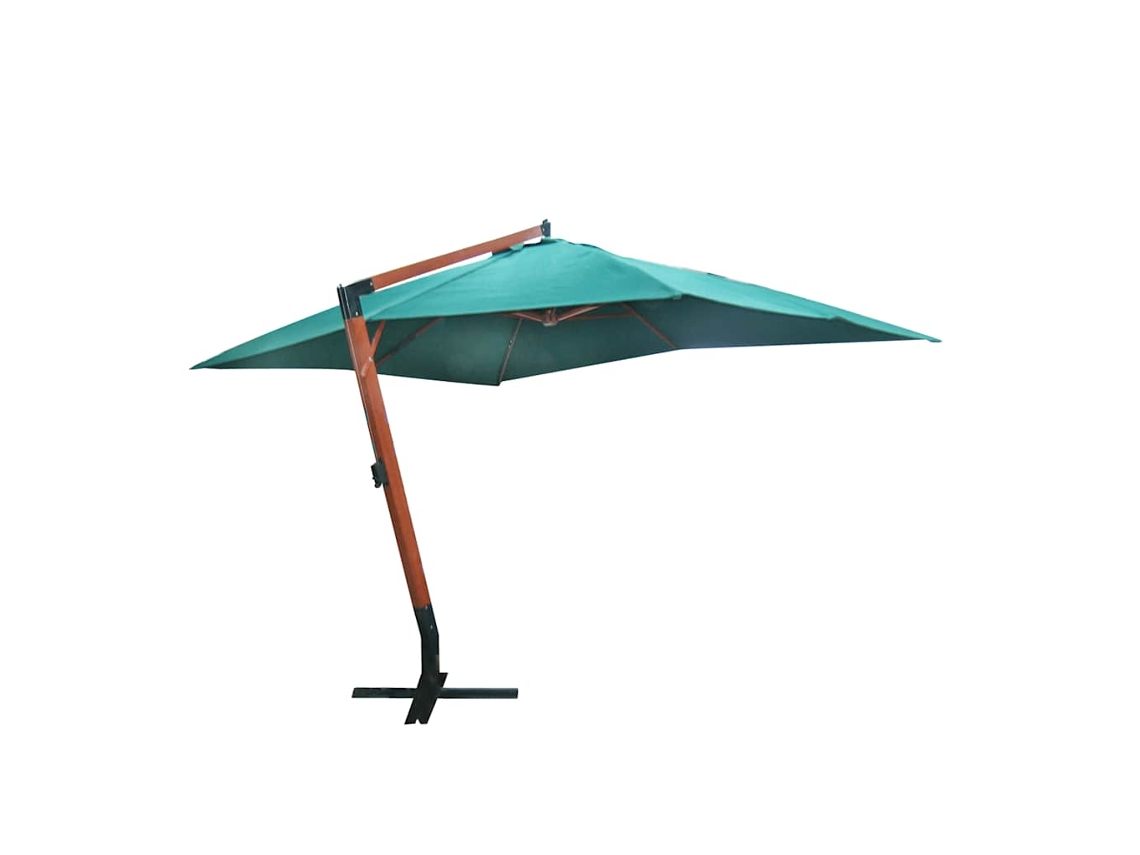 Vidaxl Guarda-sol Flutuante Melia 300 X 400 Cm Verde