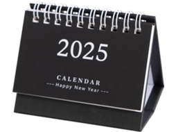 Calendário De Mesa 2025, Agenda Familiar Lunar, Planejador