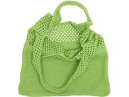 Bolsa Tote Vintage Com Estética Moderna Para Mulheres, Bolsa De Praia Tricotada Com Amplo Espaço Para Compras E Passeios.