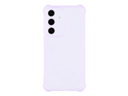 Capa Tkdaddy Para Samsung Galaxy S24, Capa Traseira De Tpu Fosco Com Toque, Recortes Precisos, Transparente, Roxa