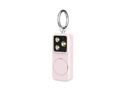 Alarme Pessoal 150db Lanterna Led Sos Feminino Rosa