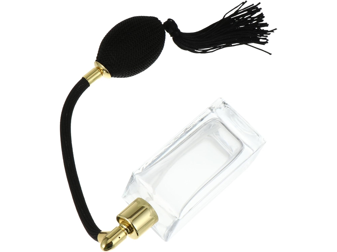 Frasco De Perfume Em Vidro Preto Com Airbag Para Dosagem Precisa E Proteção Contra Ar.