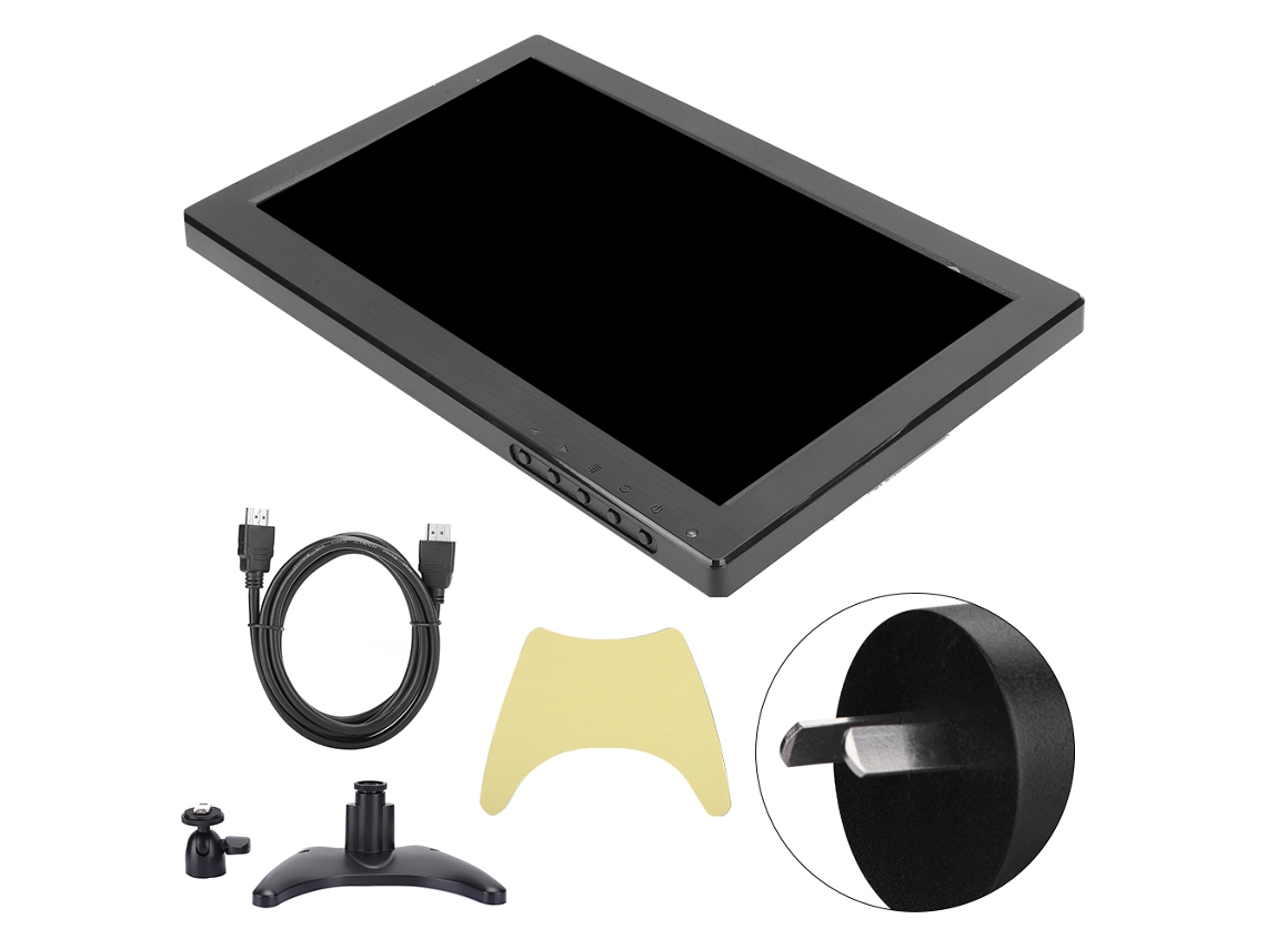 Monitor 11,6 Polegadas 1366x768 EOOCOO com Tensão Ampla