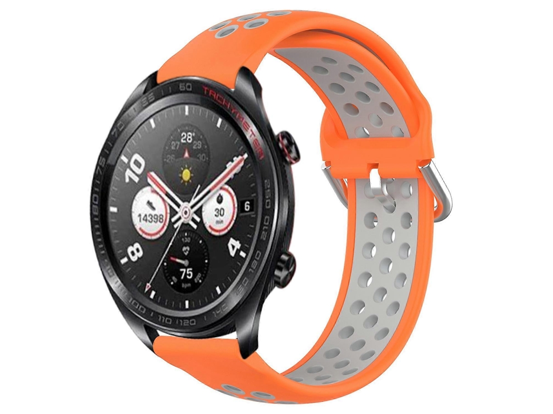 Pulseira De Silicone Esportiva Perfurada E Respirável For Honor Watch Dream De 22 Mm