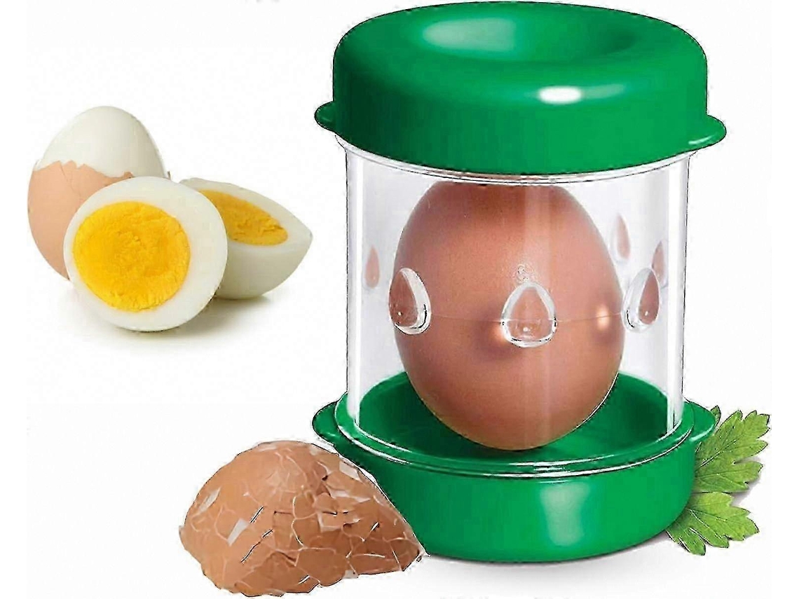Descascador De Ovos Rápido Separador De Casca De Ovo Cozido Portátil, Removedor Mágico De Casca De Ovo Para Fácil Descascamento Nostalgia88