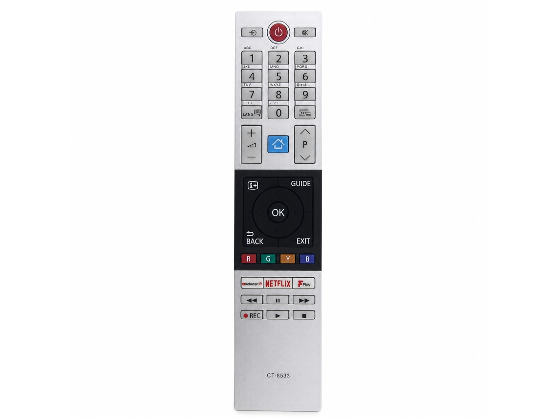Comando À Distância Para Tv Compatível Com Toshiba Ct-8533