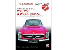 Livro Mercedes Benz Pagoda 230SL, 250SL amp 280SL roadsters amp coupes de Chris Bass (Inglês)