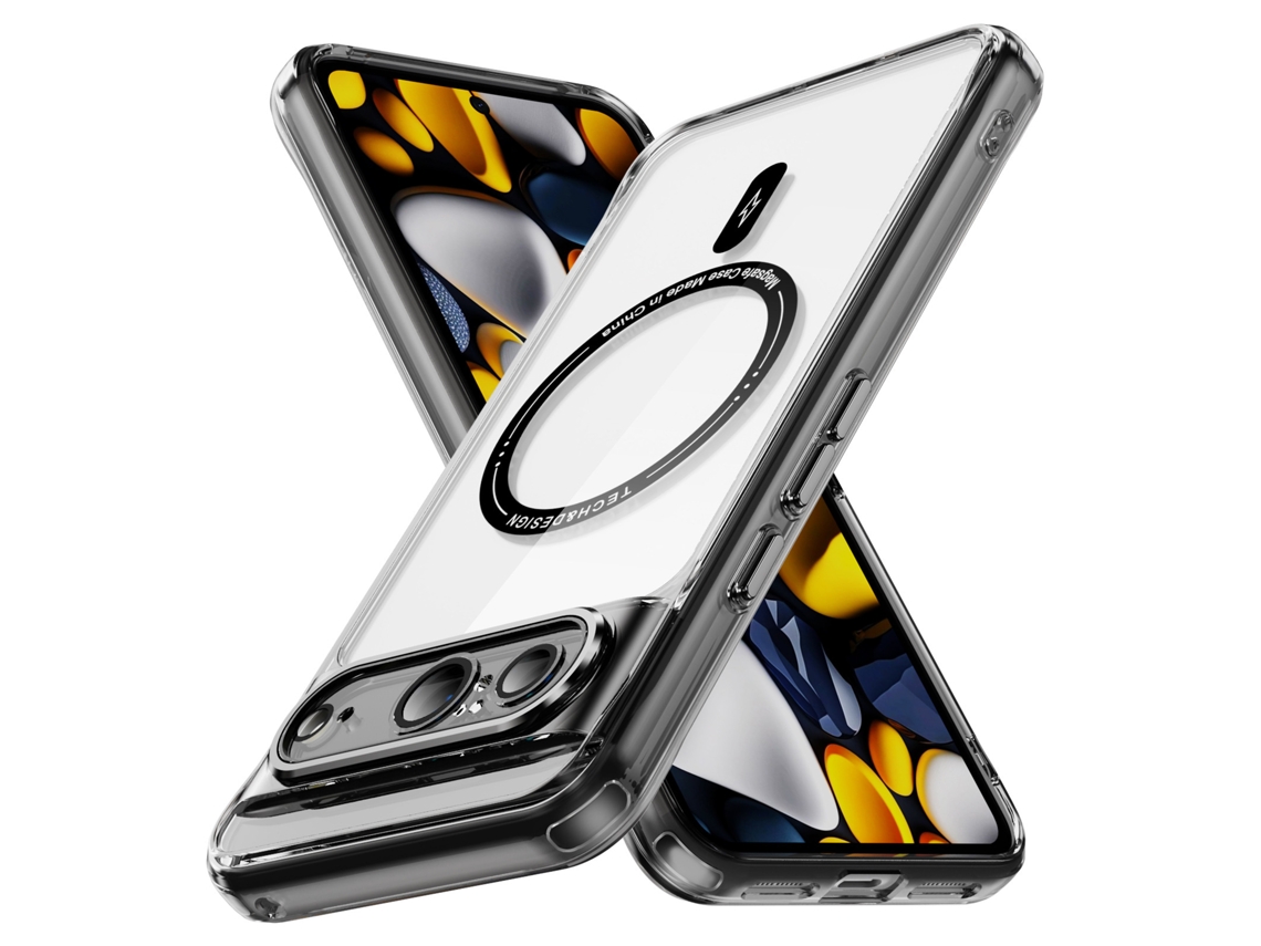 Capa Tipo Para Google Google Pixel 8 Yuysan Magnética Transparente
